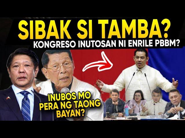 HETO MATINDENG UT0S ni PBBM ENRILE sa K0NGRES0? BENASAG na ang TALAMAK na K0RAPS/Y0N ni TAMBA EYAK?