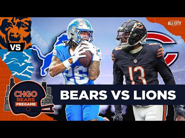 BEARS PREGAME: Can the Chicago Bears slow down Ben Johnson & the Detroit Lions Offense? | CHGO Bears