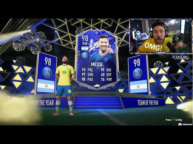 FIFA 22 *LUCKIEST* TOTY PACKS COMPILATION! 