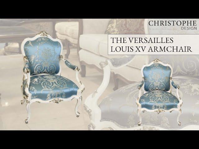 The Versailles Louis 15 Armchair⎮Christophe Design