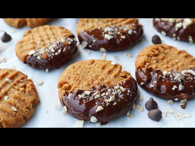 Easy & Healthy Dessert in 5 Minutes! Super Easy, Crunchy Cookies melt in your mouth! VERY DELICIOUS!