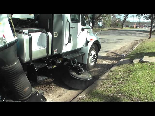 TYMCO Model 600 Regenerative Air Street Sweeper