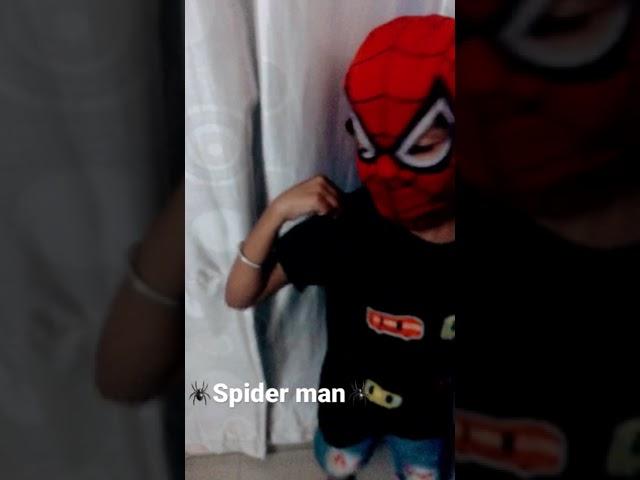 #spiderman#change#dressup#YASU KI MASTI