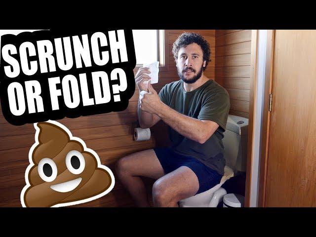 SCRUNCH vs FOLD - How to teach a kid to wipe their own butt  | QUICK TIPS