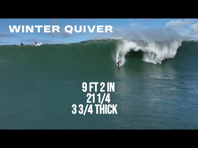 WINTER QUIVER: STRIVE SURFBOARDS - Central Coast Waterman