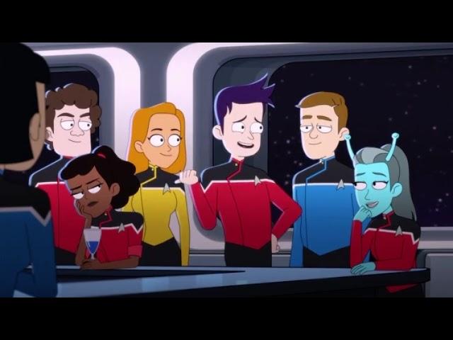 Star Trek lower decks- 1x02 boilmer makes fun of mariner