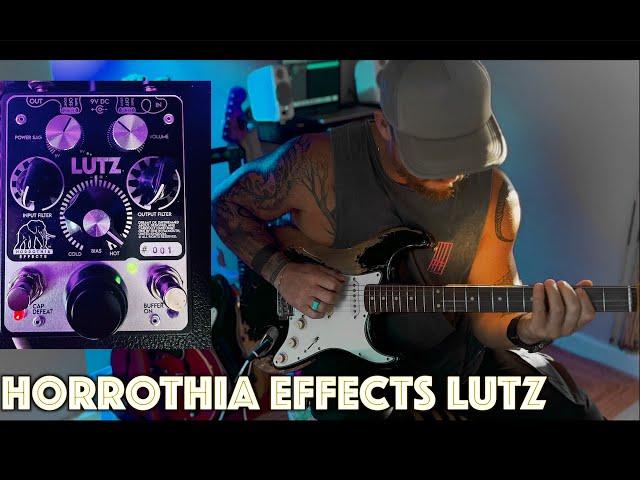 The fuzz pedal you need - HORROTHIA EFFECTS LUTZ