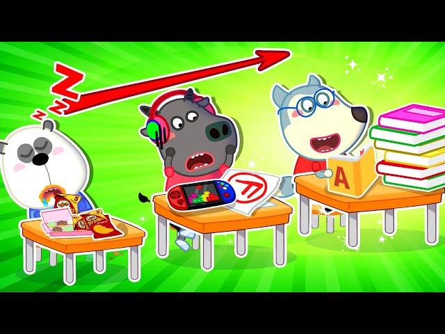 Don't Be So Rude  Compilation Of School Story | Rules of Conduct for Kids Wolfoo Kids Cartoon