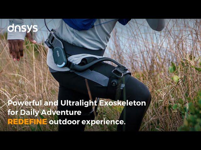 DnsysX1, Powerful and Ultralight Exoskeleton for Daily Adventure - Redefine outdoor experience.