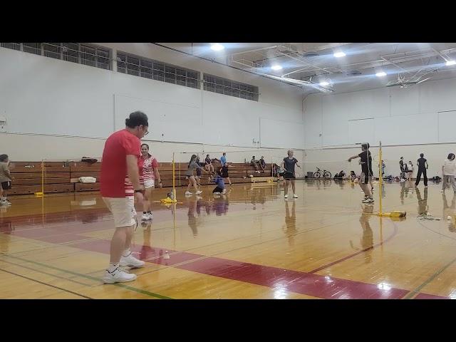 Fresno State Badminton: 10/6/23 Chhay vs Emery