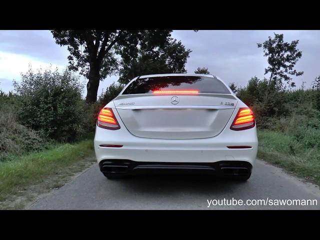 2018 Mercedes-AMG E 63 S 4Matic+ 612 HP Launch Control, Exhaust Sound, Pull Away