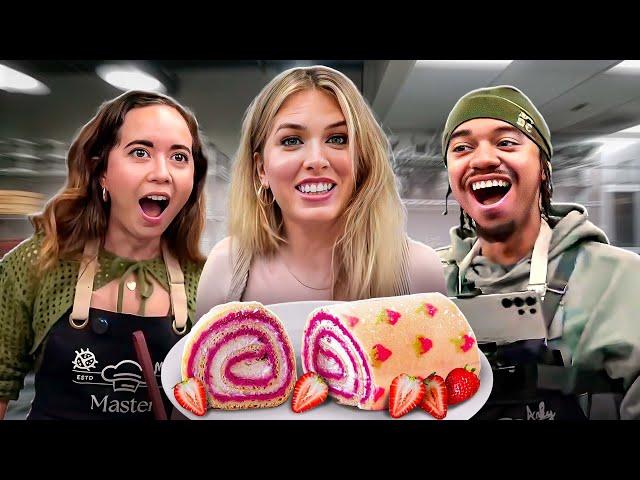 I forced streamers to make Cake Rolls without a recipe | Master Baker Season 4 Ep 2