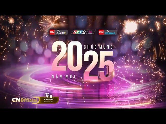 [MC24] HTV2 - Vie Channel, ON Vie GIẢITRÍ, ON Vie Dramas | Bộ hình hiệu Đếm ngược Chào năm mới 2025