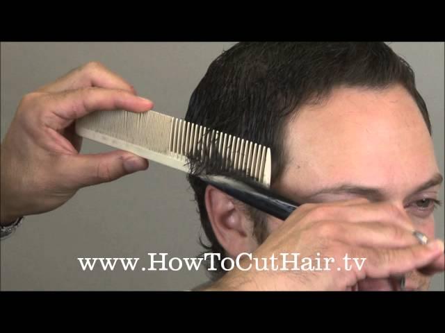 How To Cut Men's Hair - Scissor Over Comb Barbering Tecnnique