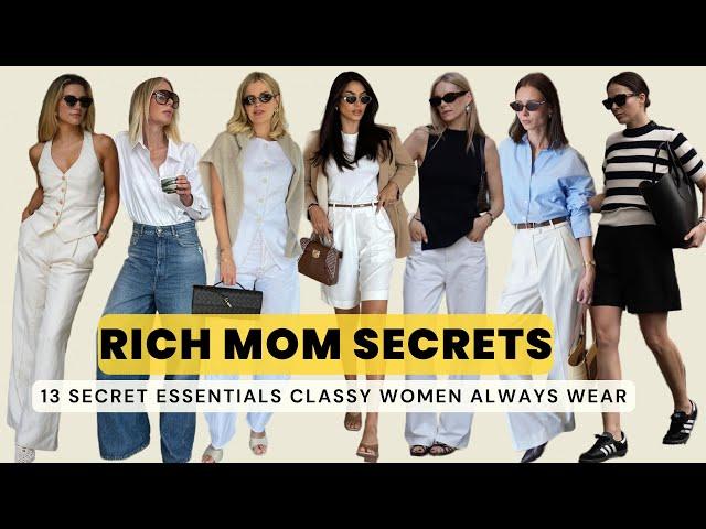 How to dress like a rich woman - Rich mom style