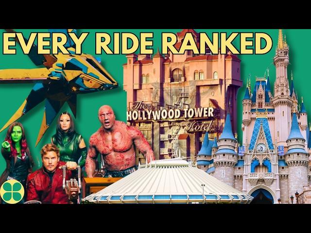 Every Walt Disney World Ride RANKED