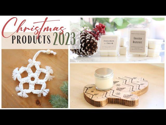 White Cottage Co. Christmas Products 2023 ~ Christmas Gift Ideas ~ Handmade Christmas Gifts