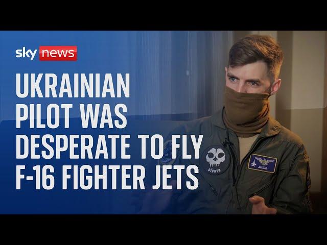 'Mega Talent' Ukrainian pilot killed in aircraft collision was desperate to fly F-16 jets