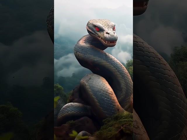 Silent Serpent, Guardian of the Amazon" #viral #animation #nature #amazon #viralshorts #anaconda