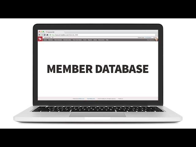 Member Database in your Workforce Management & Employee Scheduling Software