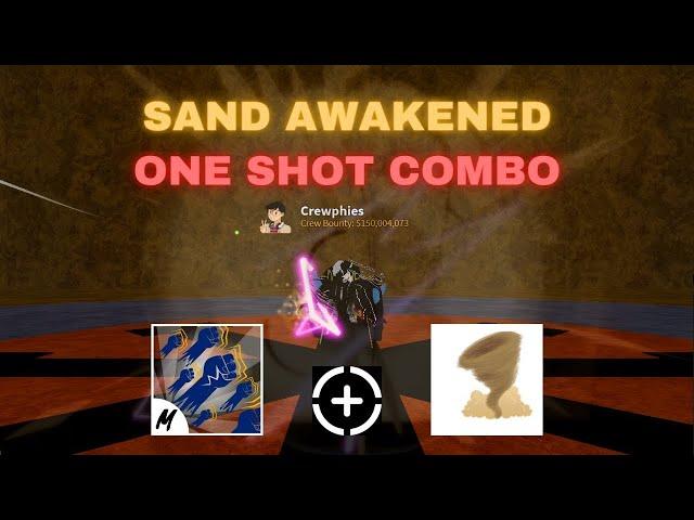 I used the most INSANE sand combo that involves GODHUMAN + sand dragon Trident.