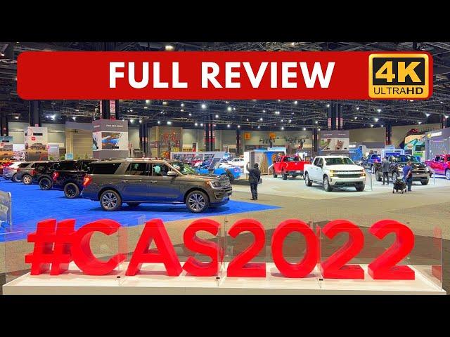 Full Tour 2022 CHICAGO AUTO SHOW 4K