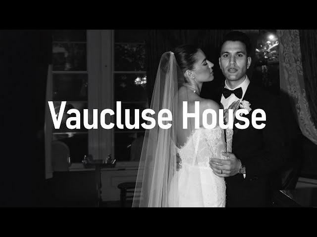 Vanessa and Farzad's wedding day at the enchanting Vaucluse House.