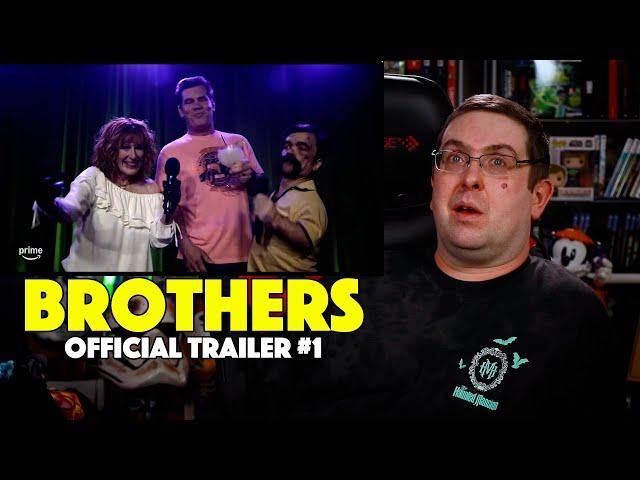 REACTION! Brothers Trailer #1 - Peter Dinklage Movie 2024