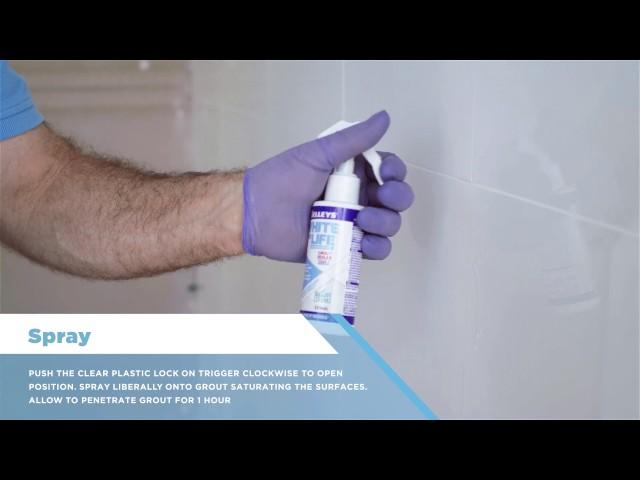 Selleys | How To Seal tiles with Selleys White for Life