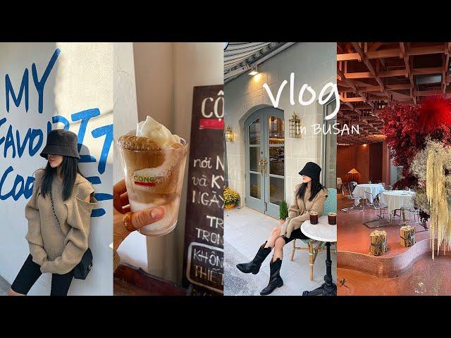 Busan Gwangalli Travel Vlog ㅣ Atmospheric Restaurant ㅣ Vietnam Cong Cafe ㅣ Places to visit in Busanㅣ