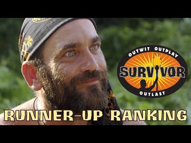 Survivor Runner-Up Ranking