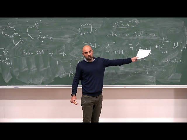 Prof. Lorenzo Taggi | Dimensional Phase Transition in Random Walk Loop Soup