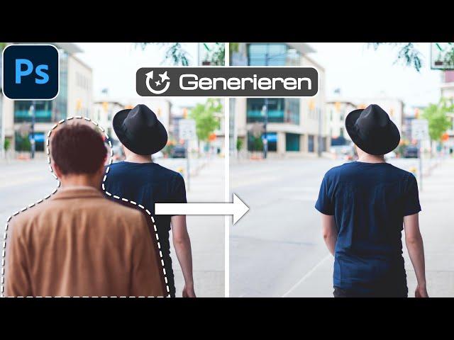 Dieses Update ändert ALLES! - Generative Fill | Photoshop Tutorial Deutsch