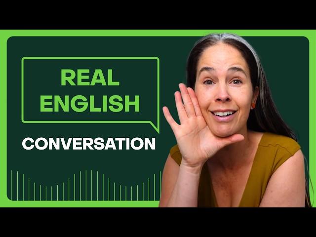 REAL English Conversation | FAST English!