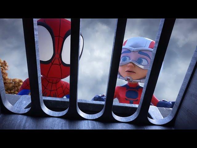 SPIDEY And His Amazing Friends | DRAINAGE RAFT Adventure!!! @Qdad