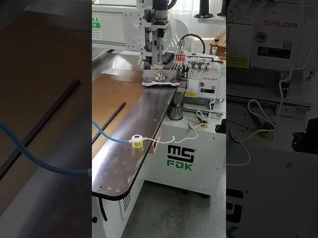 100% Precision Industrial Sewing Machine | MS FDK x Siruba Automation#sewing#trending#shorts