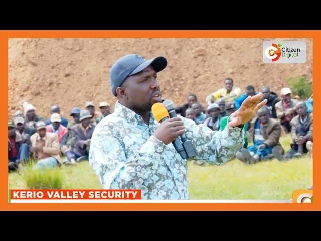 Interior CS Murkomen applauds Kerio Valley communities for keeping peace