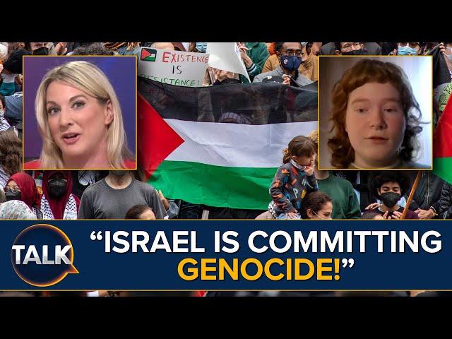 Alex Phillips CLASHES With Youth Demand’s Ella Ward Over Israel Protests