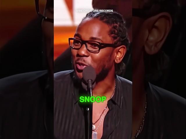 Kendrick Lamar GRAMMY SPEECH 