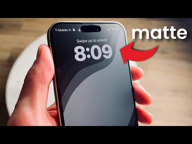 I Tried A Matte Screen Protector For 10 Days