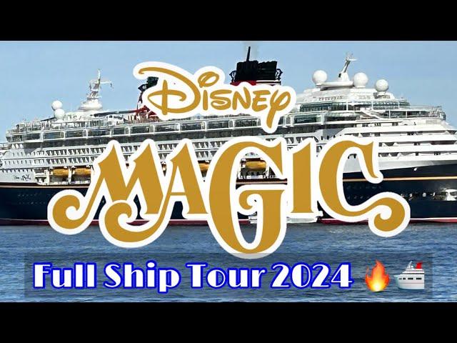 The ultimate Disney Magic Cruise Ship | Full Tour 2024 | HD