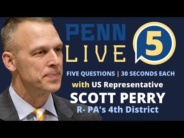 US Rep Scott Perry, 5 Questions Uncut | PennLive 5 Ep 3