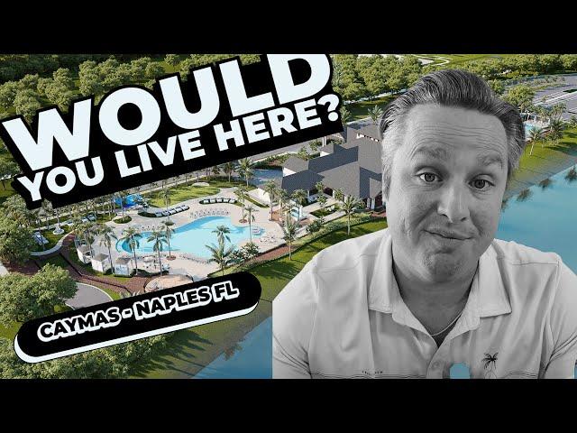 Naples’ NEWEST Luxury Homes! Would You Live Here? | Caymas FL Stock Development Tour | Part 1 of 3