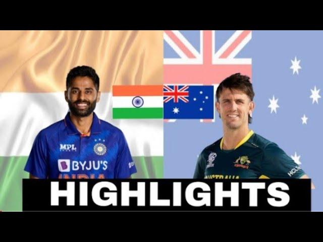 India vs Australia 1 first T20 highlight