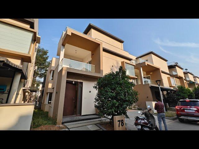 NEAR GACHIBOWLI GATED 4 BHK TRIPLEX DIRECT OWNER VILLA FOR SALE HYDERABAD ELIP PROPERTY #villa #sale