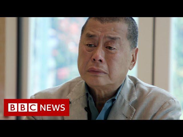 Hong Kong billionaire's last interview as a free man - BBC News