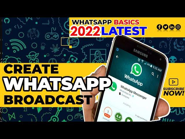 How to Create a Broadcast List in WhatsApp | Step-by-Step guide on iPhone | Do It Yourself.