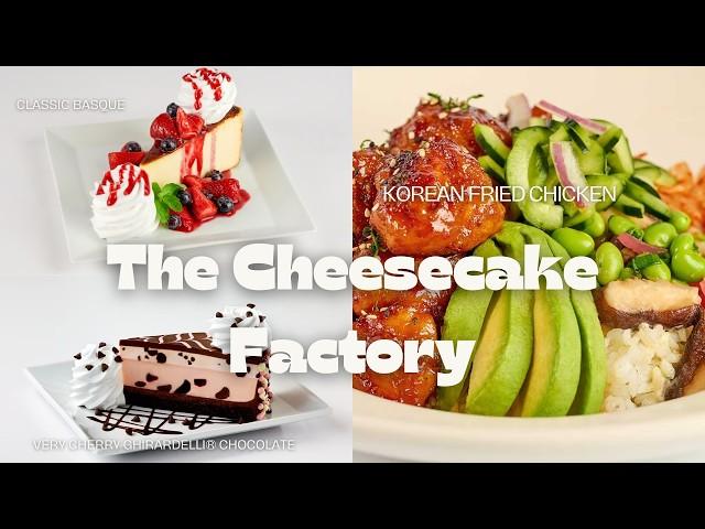 The Cheesecake Factory 메뉴 추천  꼭 먹어야 할 치즈케이크와 식사 메뉴! 미국 여행 맛집