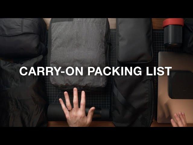 How I Pack for Long Term Travel | Carry-On Only