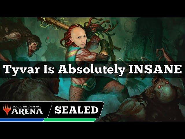 Tyvar Is Absolutely INSANE | Duskmourn Sealed Early Access Event | MTG Arena